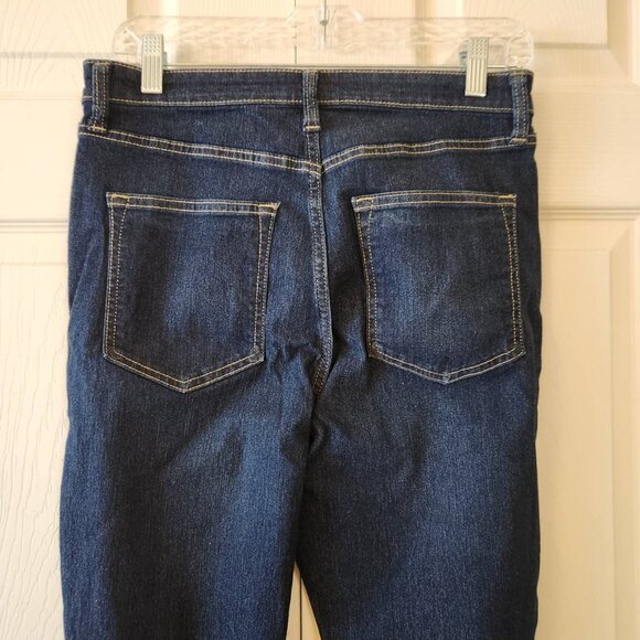 GAP Denim High Rise Favorite Jegging 8/29 Dark Wash Stretch Womens Jeans - Picture 9 of 10